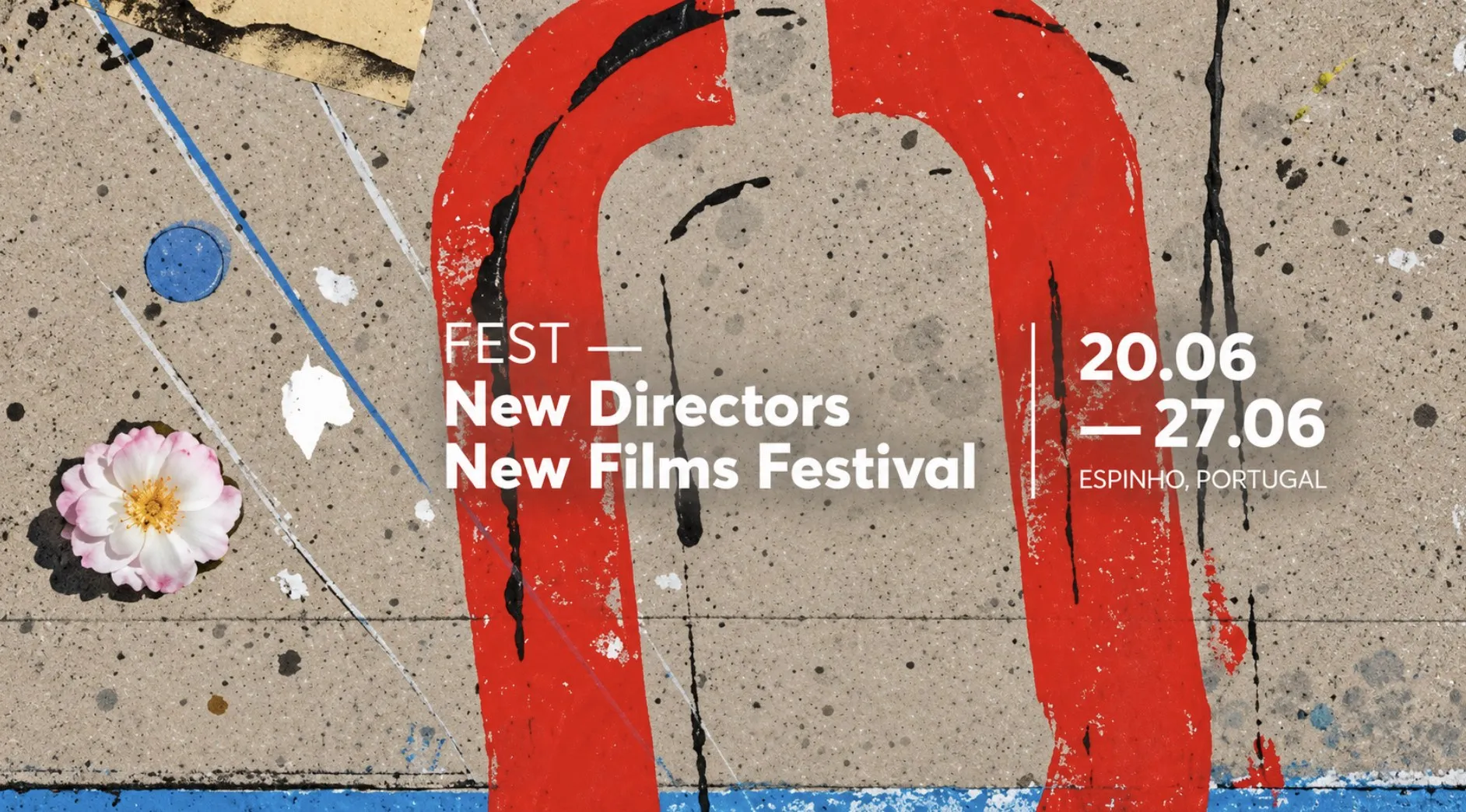 FEST New Directors | New Films Festival graphic, Espinho, Portugal